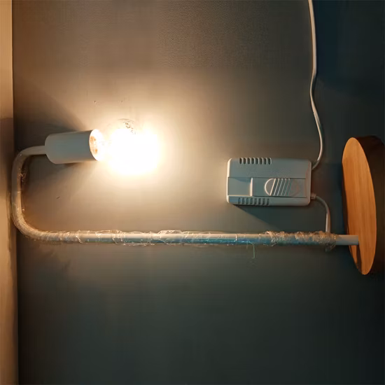 220V EU CE Listed LED Grow Light Controller Foot Slide Dimmer Switch for LED Table Floor Lamp Strips