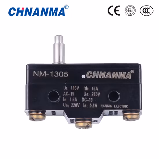 Nm-13 Series 3A-16A 250VAC Micro Switch Push Button Switch